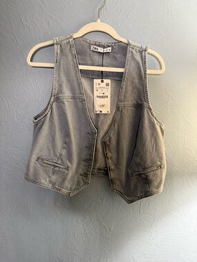 Zara Denim Vest